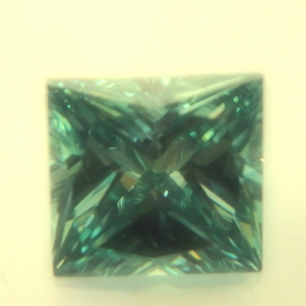 1.33 ct moissanite princess cut loose